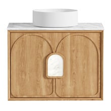 Laguna MKII 750mm Marble Countertop Wall Hung Single Vanity